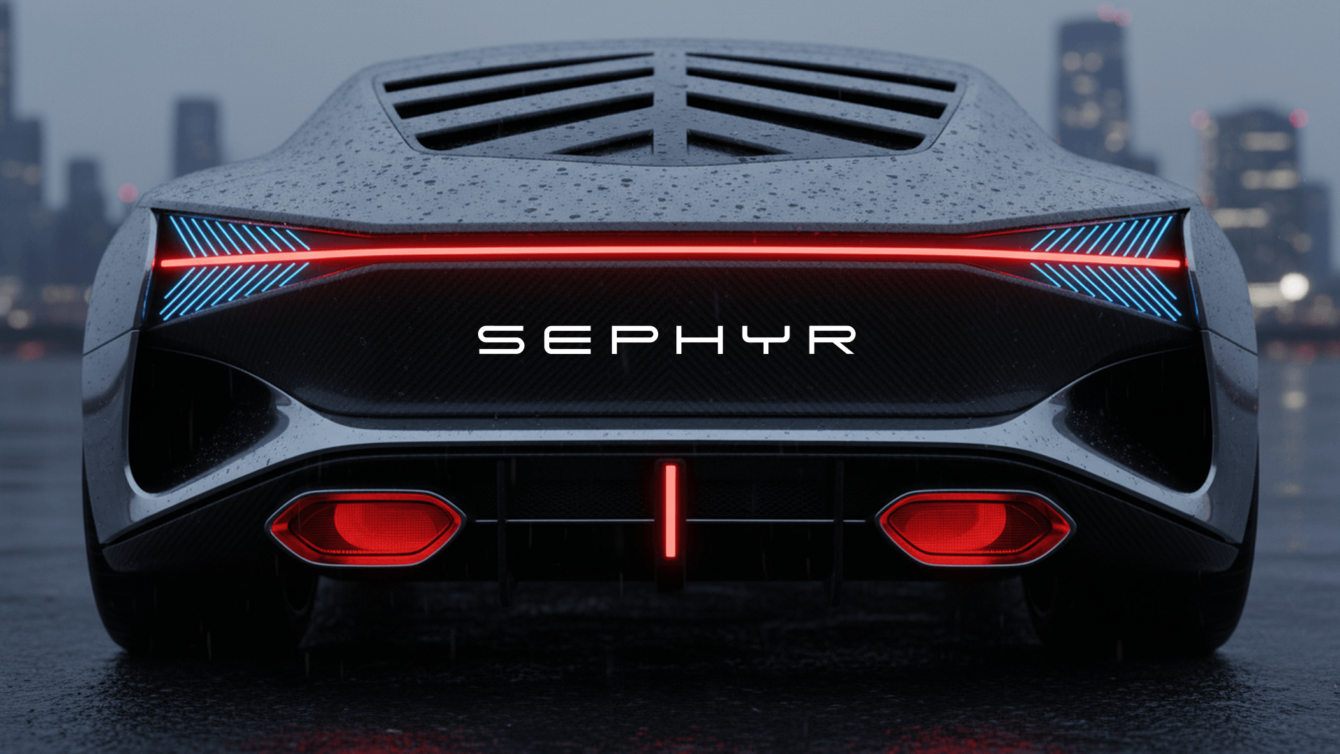 A mockup of Chusuk Display used for a modern automobile typography.